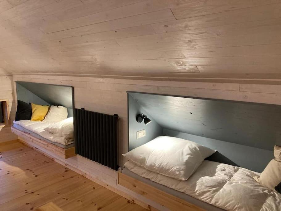 Gemuetliches Holzhaus Am See Warin Экстерьер фото